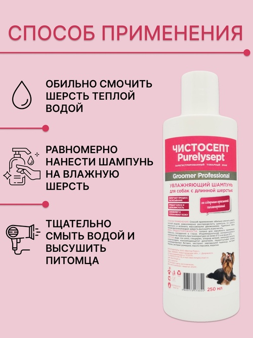 Шампунь для собак профессиональный 